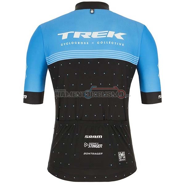 Abbigliamento Ciclismo Trek Nero Manica Corta 2020 Blu